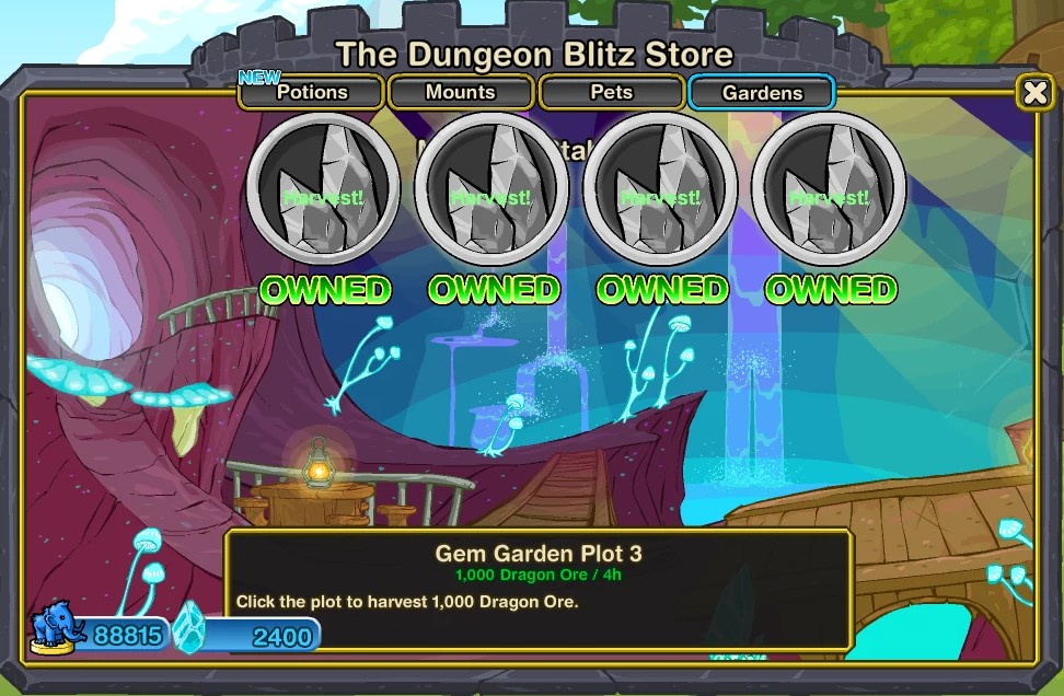 The Gem Garden in Maleen's store